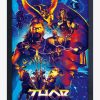 Decor * | Marvel Thor Love And Thunder Cosmic Framed Wood Poster Less Expensive