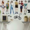 Decor * | Stranger Things Peel And Stick Wall Decals Best-Selling