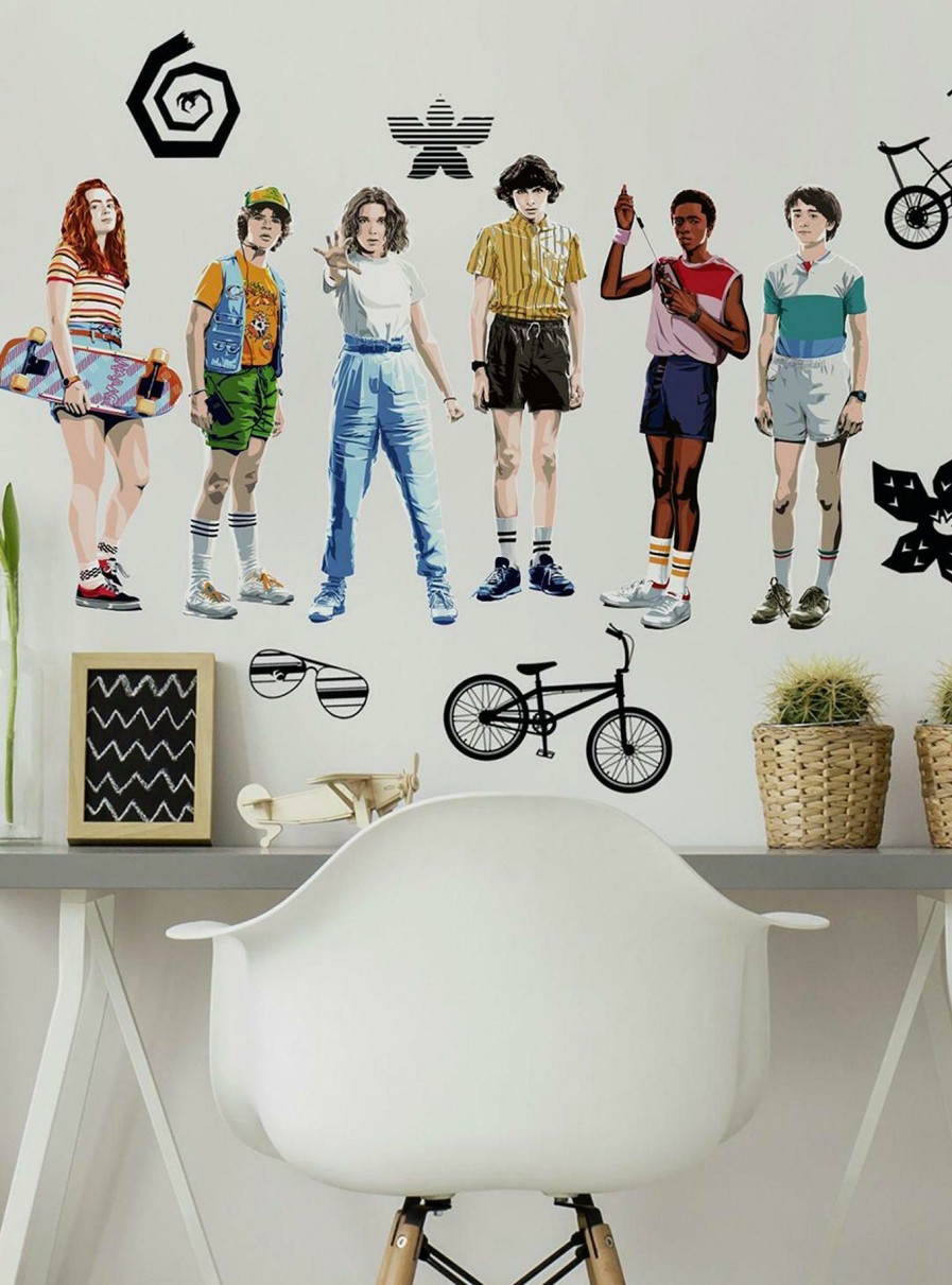 Decor * | Stranger Things Peel And Stick Wall Decals Best-Selling