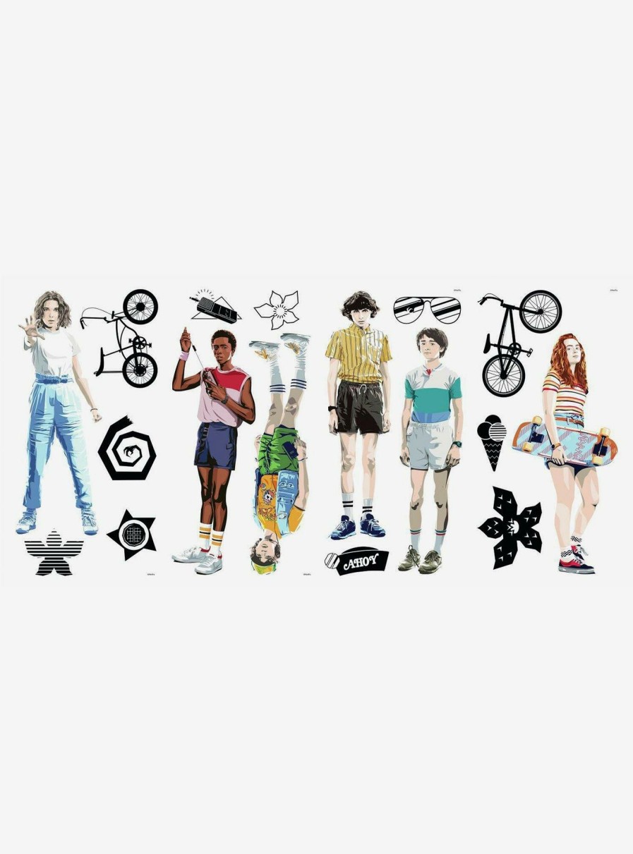 Decor * | Stranger Things Peel And Stick Wall Decals Best-Selling