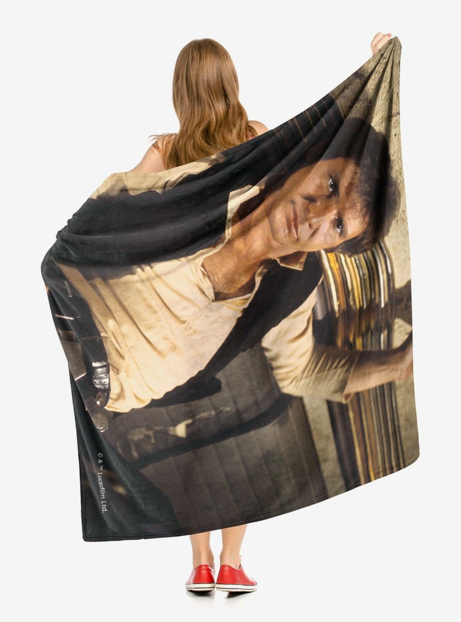 Bedroom * | Star Wars Captain Solo Throw Blanket Fire Sale