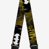 Music * | Dc Comics Batman Bat Signals Flying Bats Guitar Strap Discount