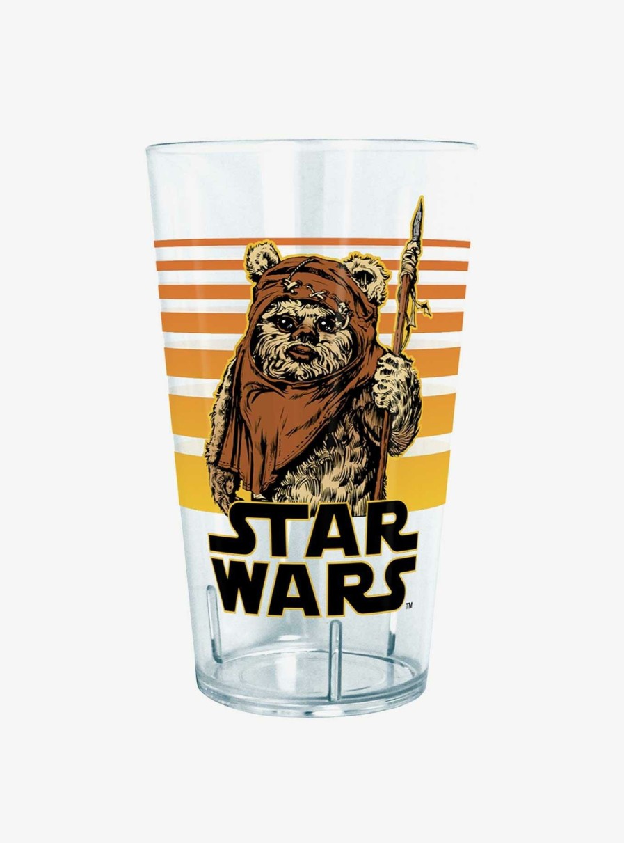 Kitchen * | Star Wars Ewok Gradient Pint Glass Fire Sale