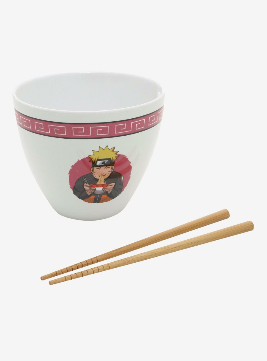 Kitchen * | Naruto Shippuden Ichiraku Ramen Bowl With Chopsticks Less Expensive