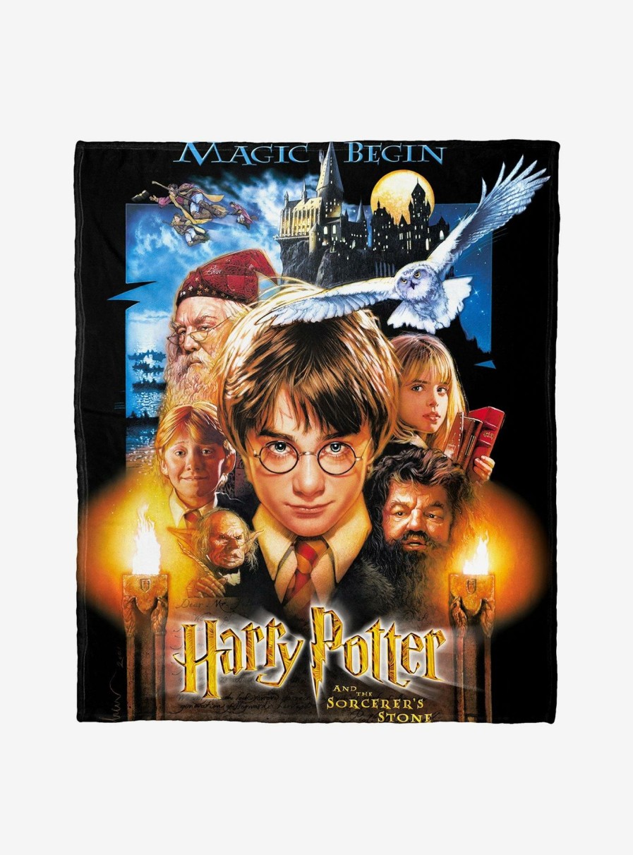 Bedroom * | Harry Potter Sorcerer'S Stone Throw Blanket Classical