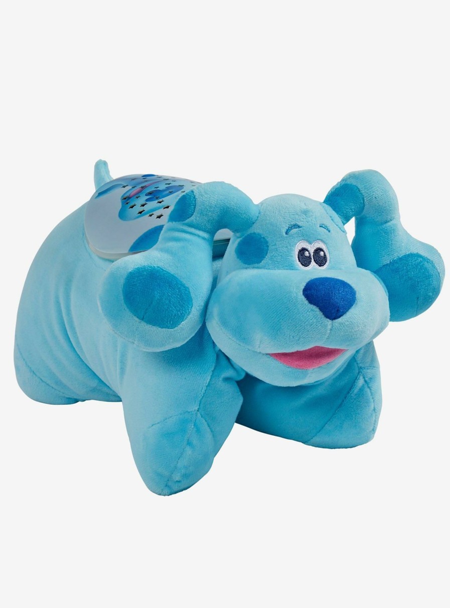 Bedroom * | Blue'S Clues Blue Sleeptime Lite Pillow Pet Plush Toy Latest