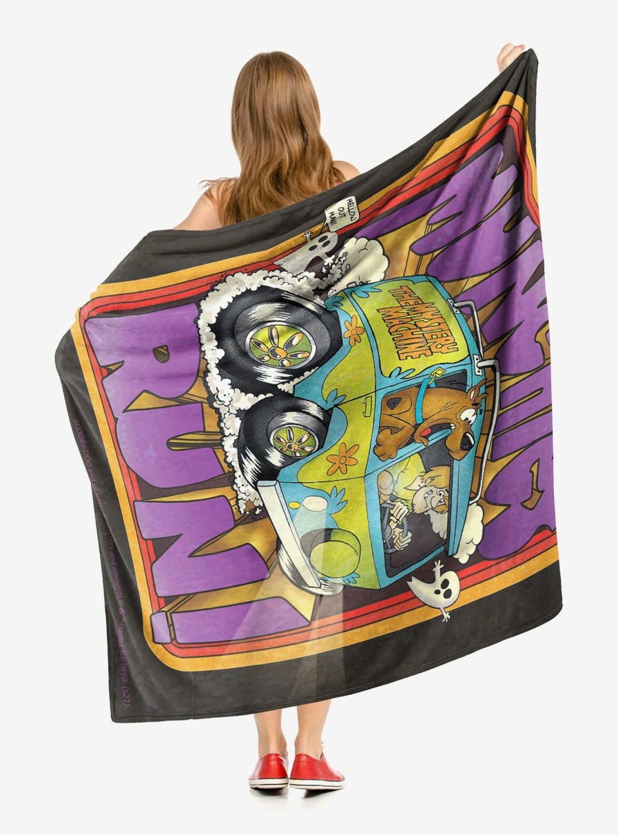 Bedroom * | Scooby-Doo Munchies Run Throw Blanket Free Delivery