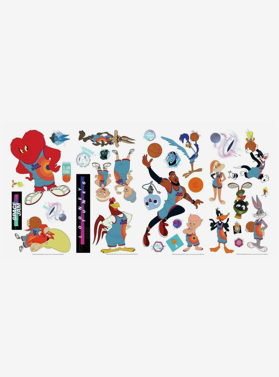 Decor * | Space Jam Peel & Stick Wall Decals Classical