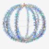 Decor * | Multicolor Led Tinsel Foldable Sphere Fire Sale