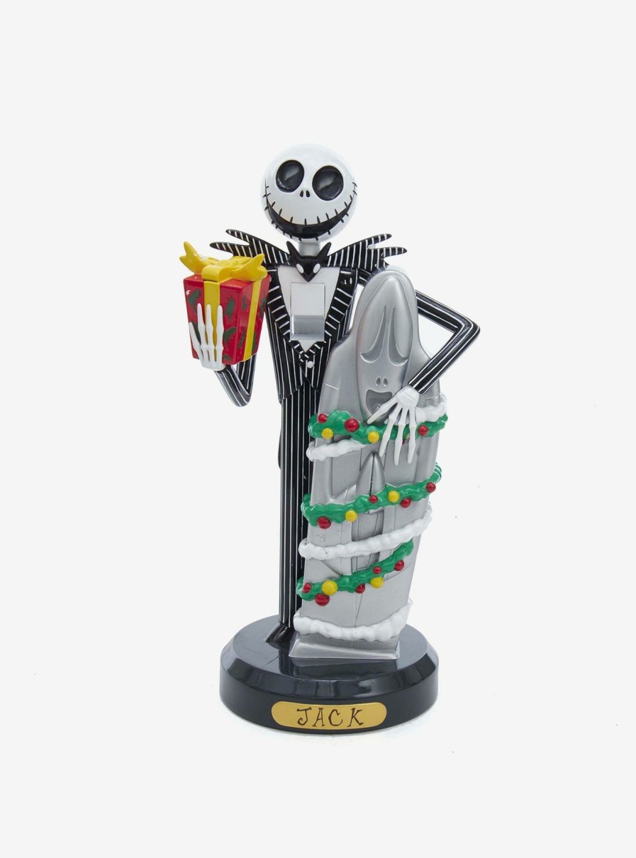 Decor * | The Nightmare Before Christmas Jack Skellington Nutcracker Figurine Sale Online