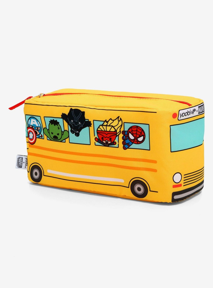 Office * | Yoobi X Marvel Avengers School Bus Pencil Case Sale Online