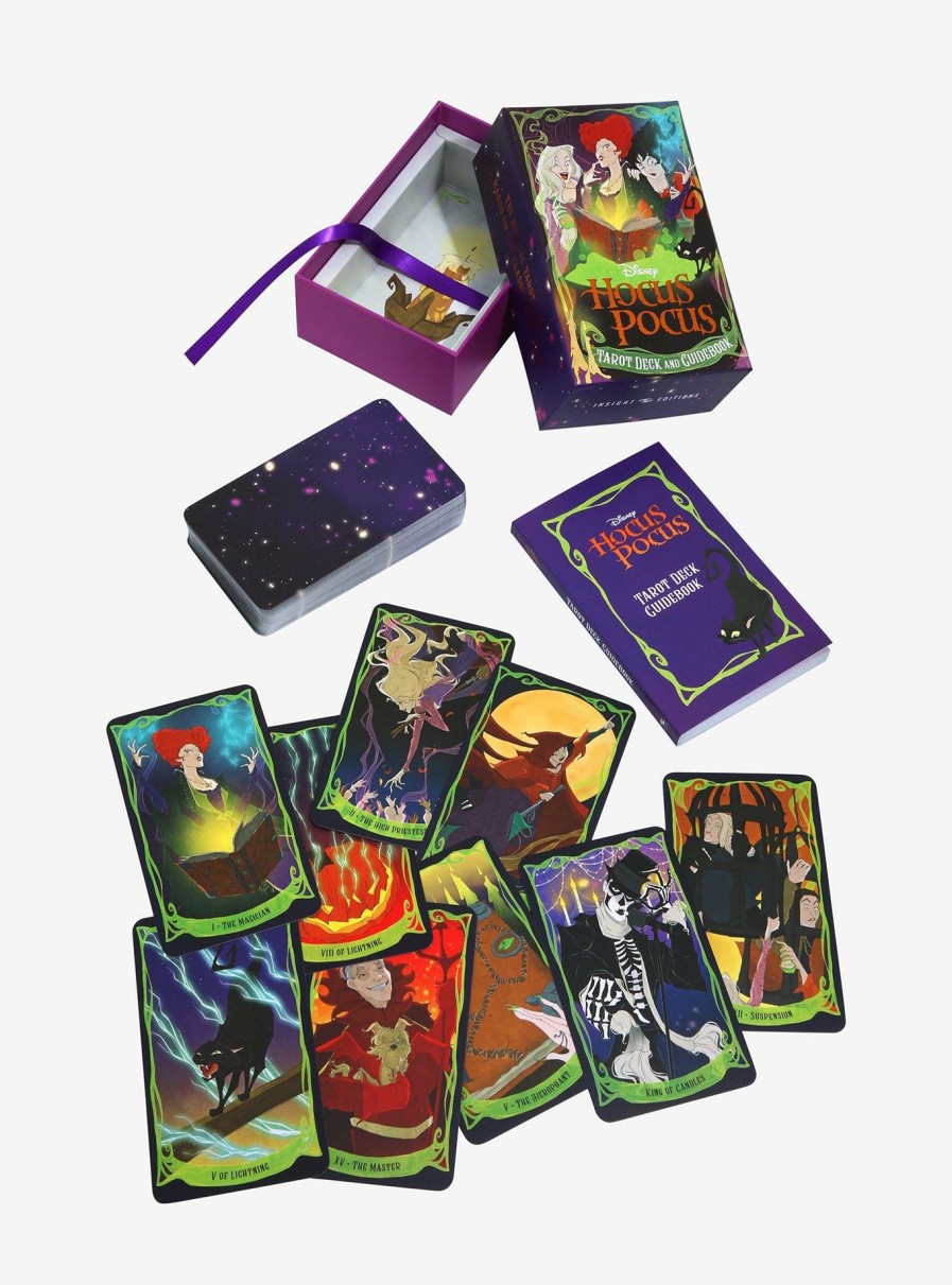 Games * | Disney Hocus Pocus Tarot Deck And Guidebook Boxlunch Exclusive Sale Online