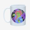 Kitchen * | Shrek Fiona Fight Pose Mug 11Oz Fire Sale