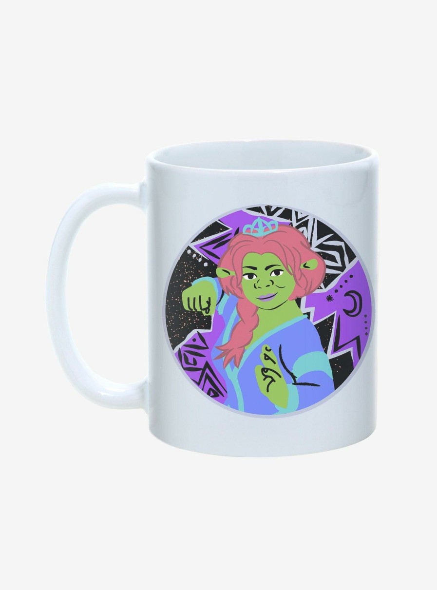 Kitchen * | Shrek Fiona Fight Pose Mug 11Oz Fire Sale