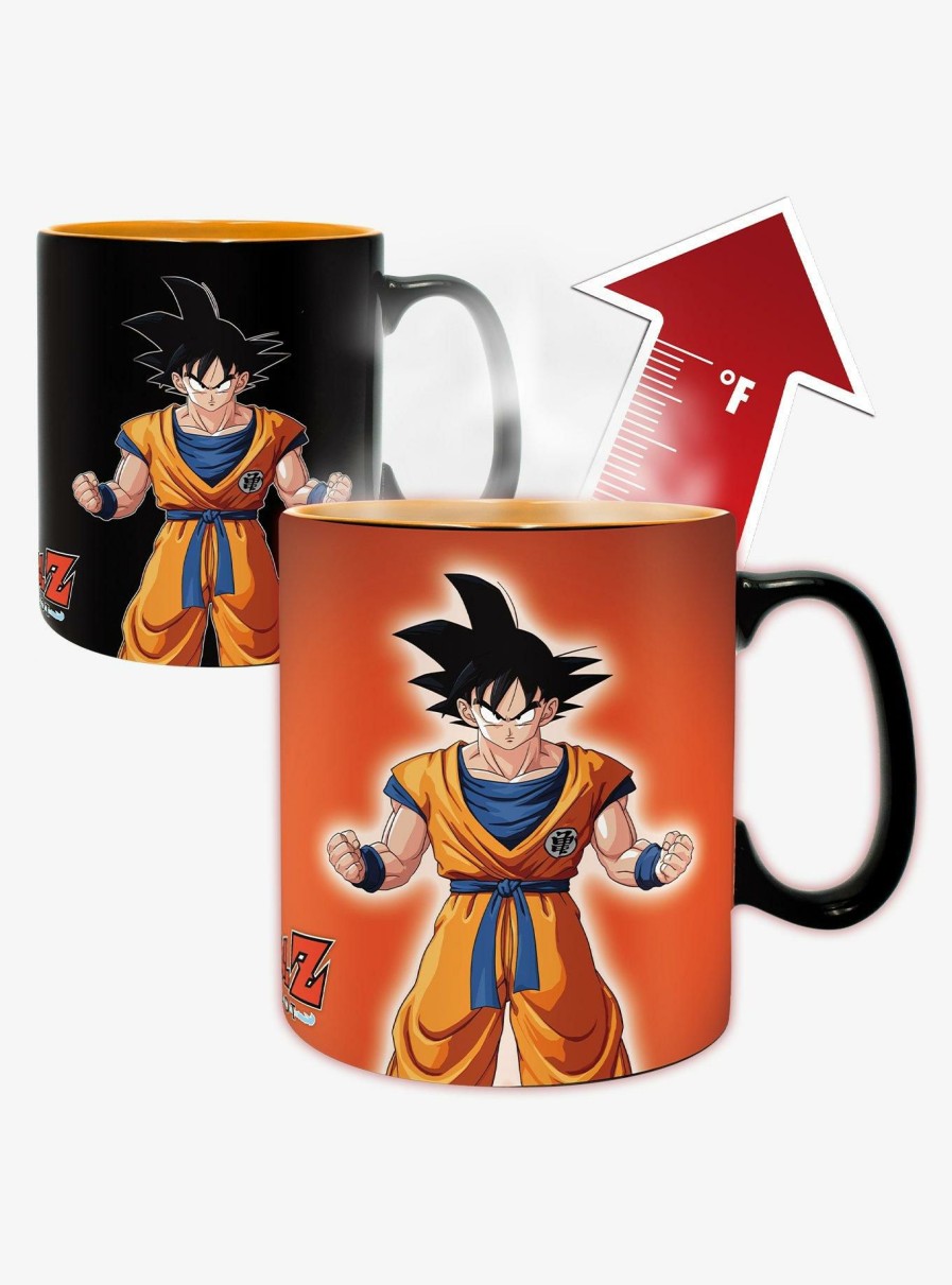 Kitchen * | Dragon Ball Z Kakarot Goku And Vegeta Heat Change Mug Bundle Best Sellers