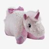 Bedroom * | Sparkly Pink Unicorn Pillow Pet Best-Selling