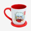 Kitchen * | Inuyasha Chibi Inuyasha Mug & Coaster Latest