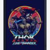 Decor * | Marvel Thor Love And Thunder Squad Framed Wood Poster Sale Online