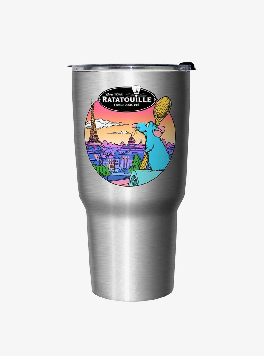 Kitchen * | Disney Pixar Ratatouille Le Rat Parisian Travel Mug Free Delivery