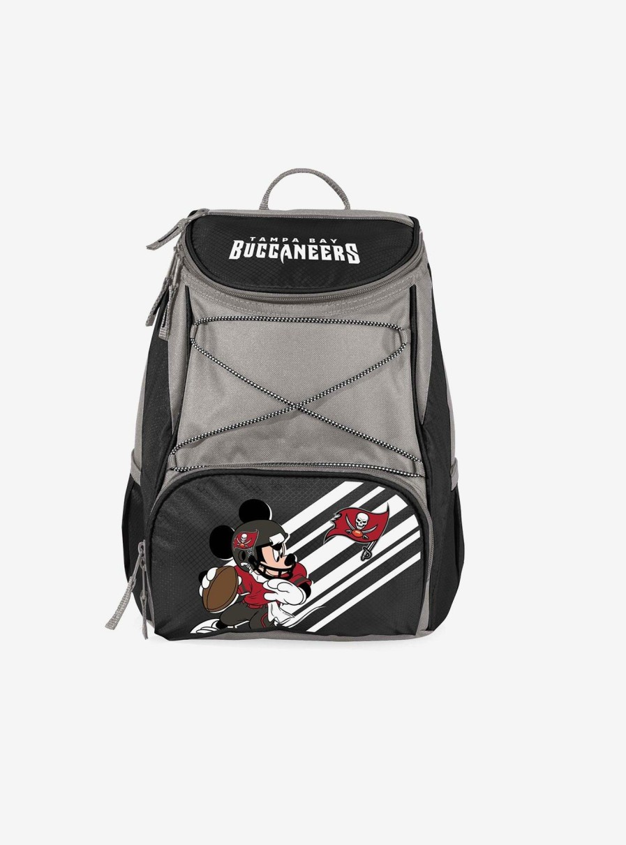 Outdoors * | Disney Mickey Mouse Nfl Tampa Bay Buccaneers Cooler Backpack Latest Fashion