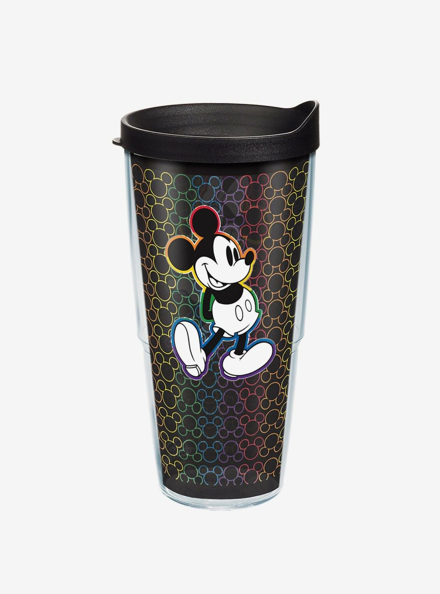 Kitchen * | Disney Mickey And Minnie Rainbow 24Oz Classic Tumbler With Lid Fire Sale