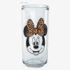 Kitchen * | Disney Mickey Mouse Minnie Leopard Bow Can Cup Bargain Sale