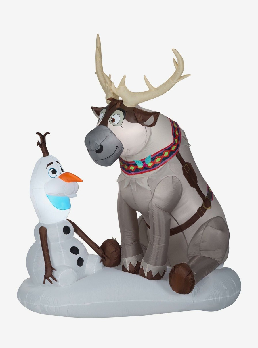 Decor * | Disney Frozen Olaf And Sven Led Airblown Less Expensive