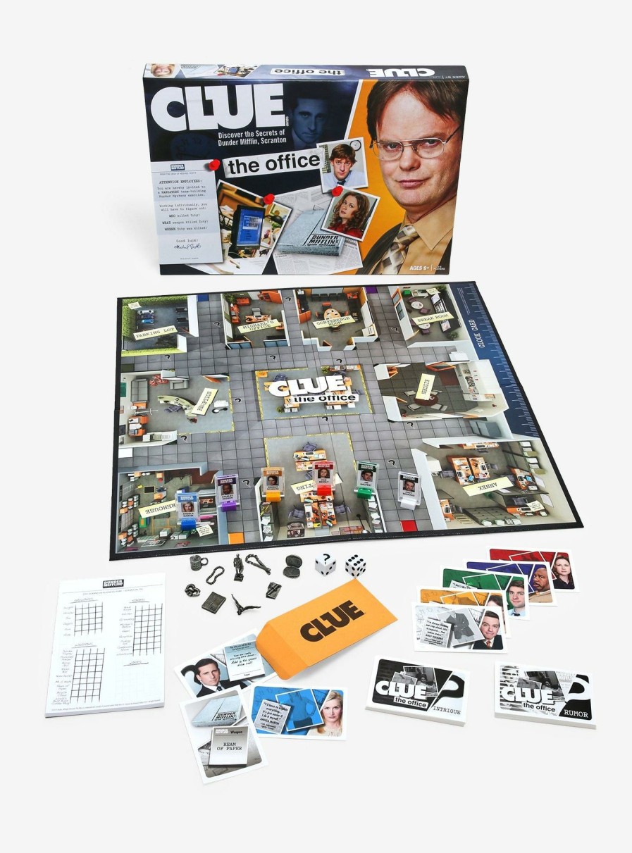 Games * | Clue: The Office Edition Board Game Best-Selling