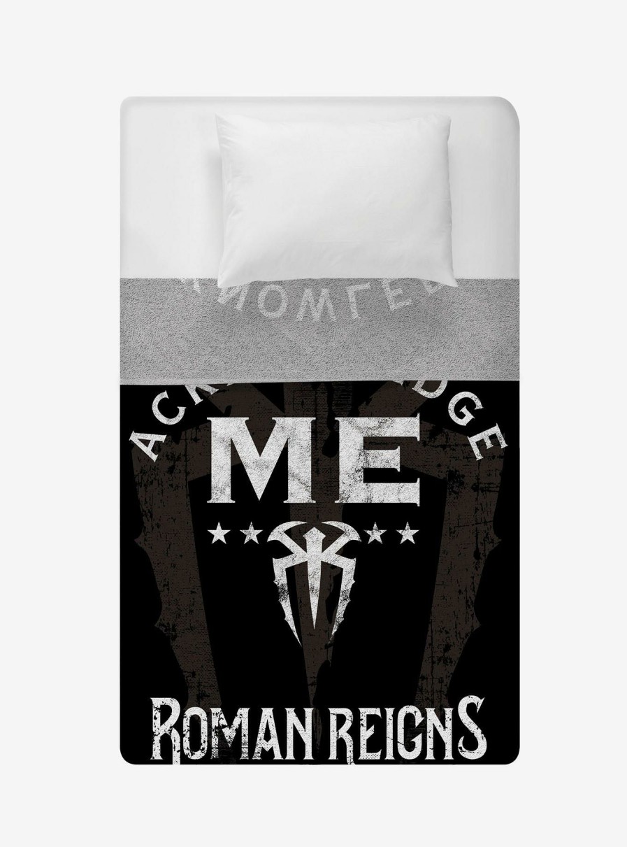 Bedroom * | Wwe Roman Reigns Plush Throw Less Expensive