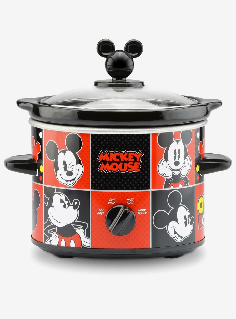 Kitchen * | Disney Mickey Mouse 2-Quart Slow Cooker Bargain Sale