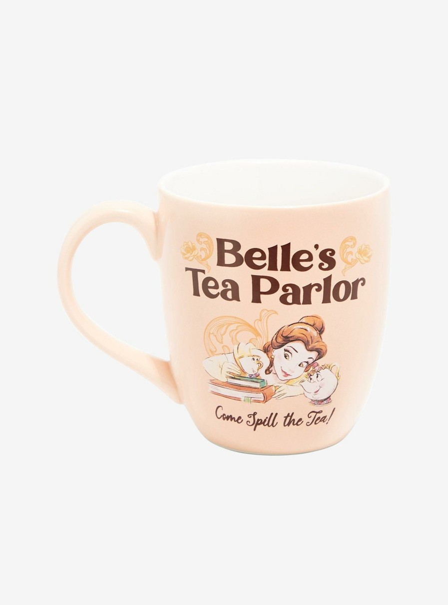 Kitchen * | Disney Beauty And The Beast Belle'S Tea Parlor Mug Best-Selling