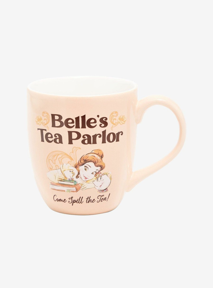 Kitchen * | Disney Beauty And The Beast Belle'S Tea Parlor Mug Best-Selling