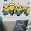 Decor * | Minions: The Rise Of Gru Giant Peel And Stick Wall Decals Hot Sale