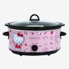 Kitchen * | Sanrio Hello Kitty Very Delicious 7-Quart Slow Cooker Boxlunch Exclusive Large Choice