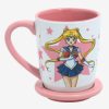 Kitchen * | Pretty Guardian Sailor Moon Star Portrait Mug & Coaster Best-Selling