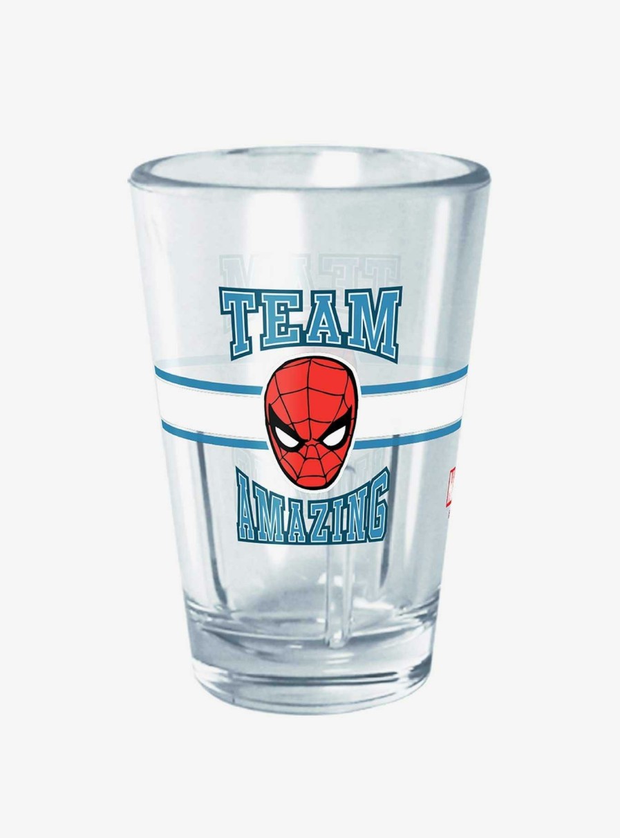 Kitchen * | Marvel Spider-Man Team Amazing Mini Glass Fire Sale