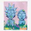 Bedroom * | Rick And Morty Made Of Stone Throw Blanket Less Expensive