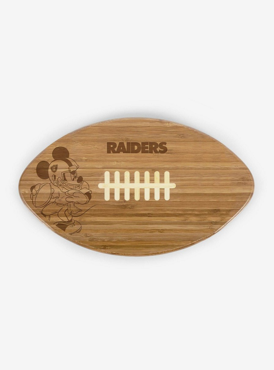 Kitchen * | Disney Mickey Mouse Nfl Lv Raiders Cutting Board Classical