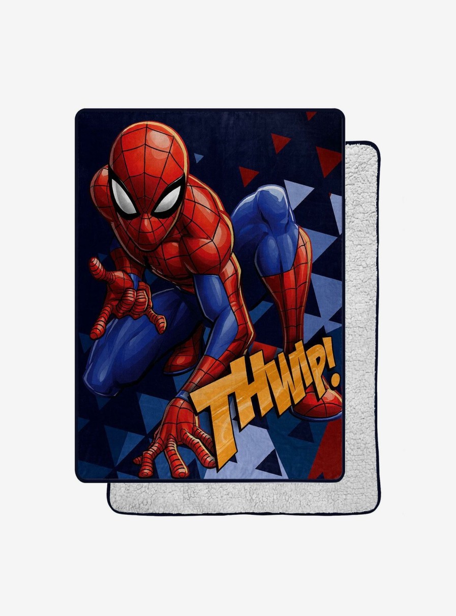 Bedroom * | Marvel Spider-Man Spidey Stance Oversized Throw Latest Fashion