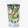 Kitchen * | Star Wars The Mandalorian Mando Checks Pint Glass Latest