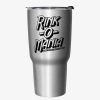 Kitchen * | Stranger Things Rink-O-Mania Logo Travel Mug Hot Sale