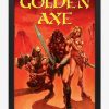 Decor * | Sega Classic Golden Axe Red Poster Sale Online