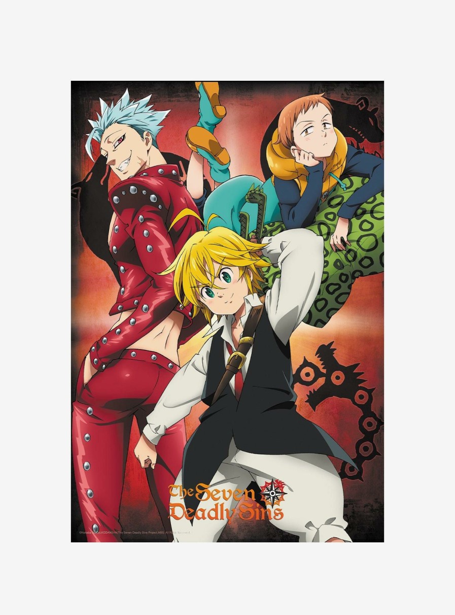 Decor * | The Seven Deadly Sins Sins Mini Poster Pack Bargain Sale