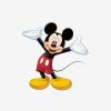 Decor * | Disney Mickey & Friends Mickey Mouse Peel & Stick Giant Wall Decal New Threads