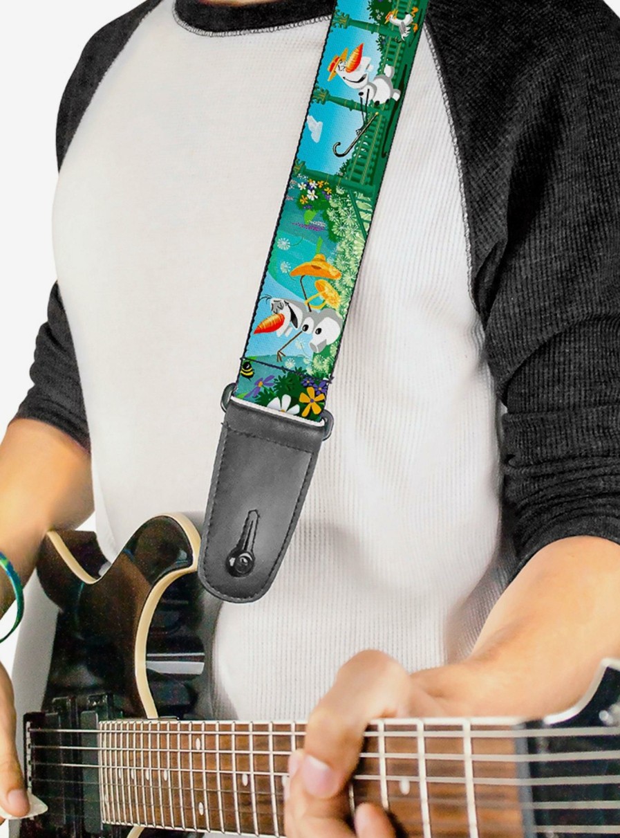 Music * | Disney Frozen Olaf Garden Scenes Guitar Strap Classical