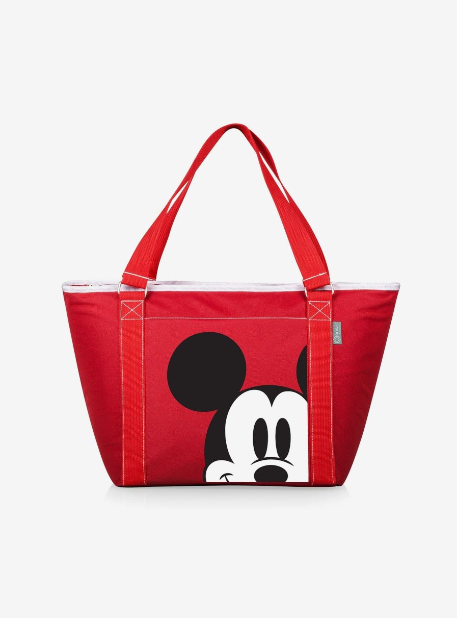 Outdoors * | Disney Mickey Mouse Red Cooler Tote Latest Fashion