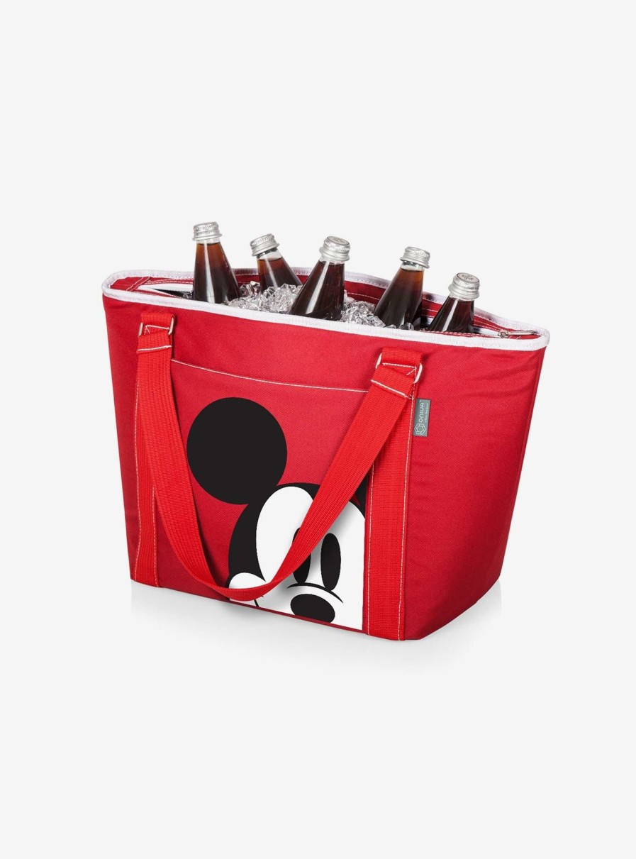 Outdoors * | Disney Mickey Mouse Red Cooler Tote Latest Fashion