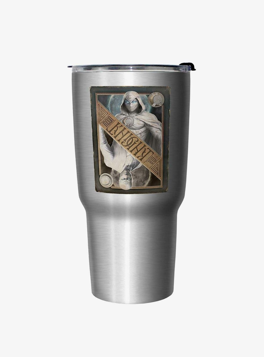 Kitchen * | Marvel Moon Knight Dual Card Travel Mug Latest Fashion